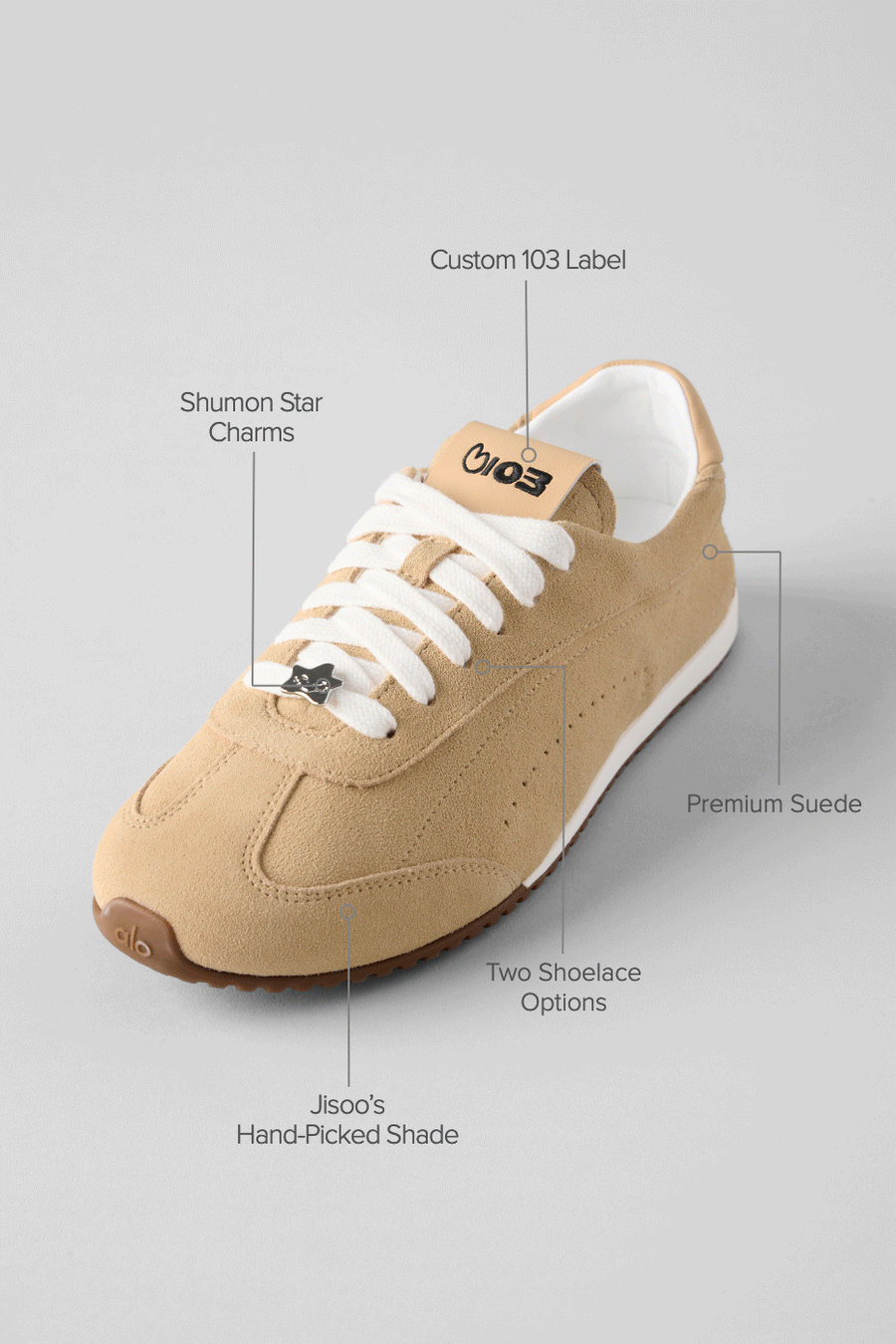 Sunset Sneaker + Jisoo - Caramel Cream
