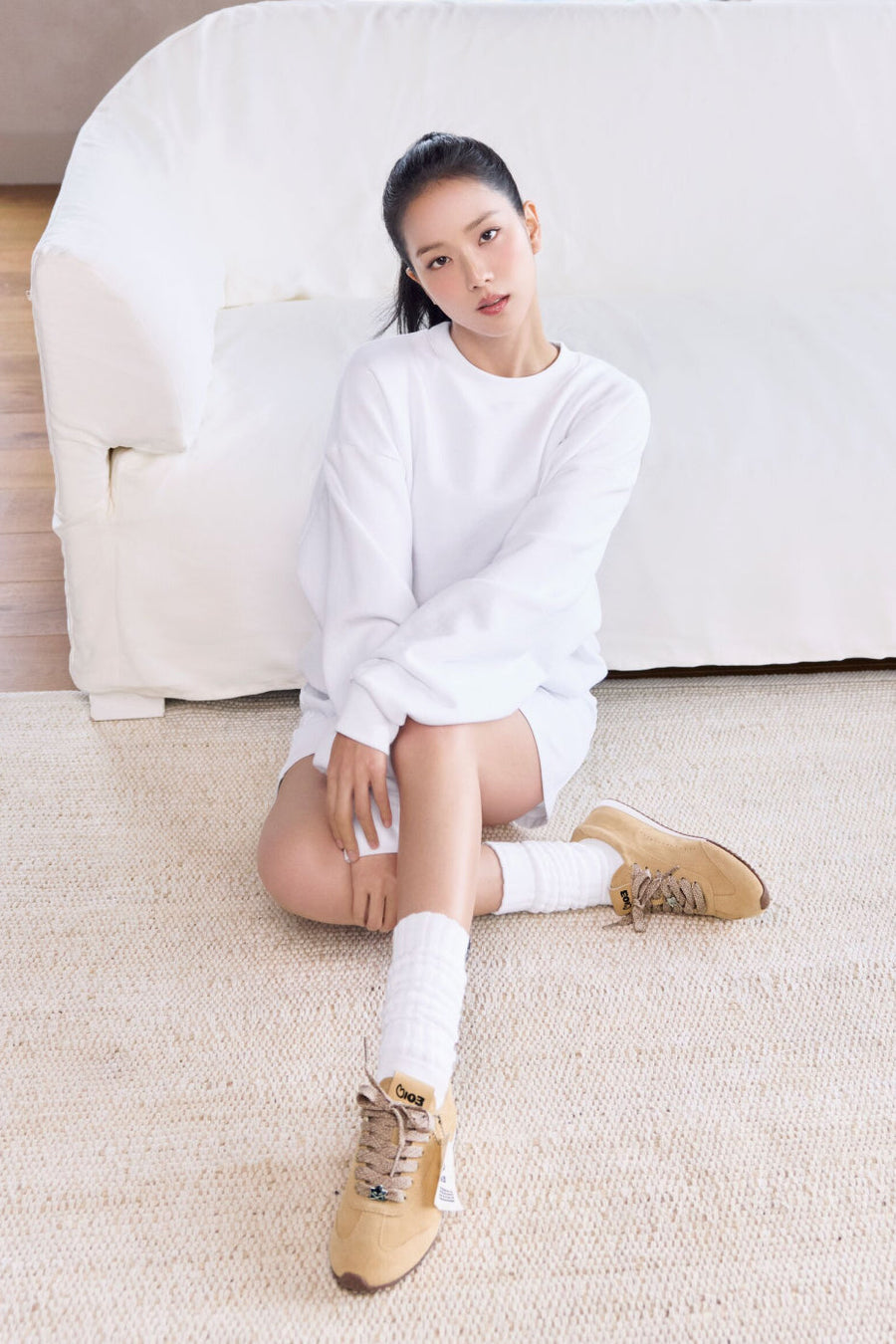 Sunset Sneaker + Jisoo - Caramel Cream