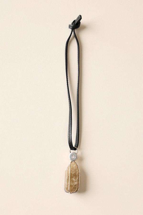 Intention Crystal - Smoky Quartz/Chrome