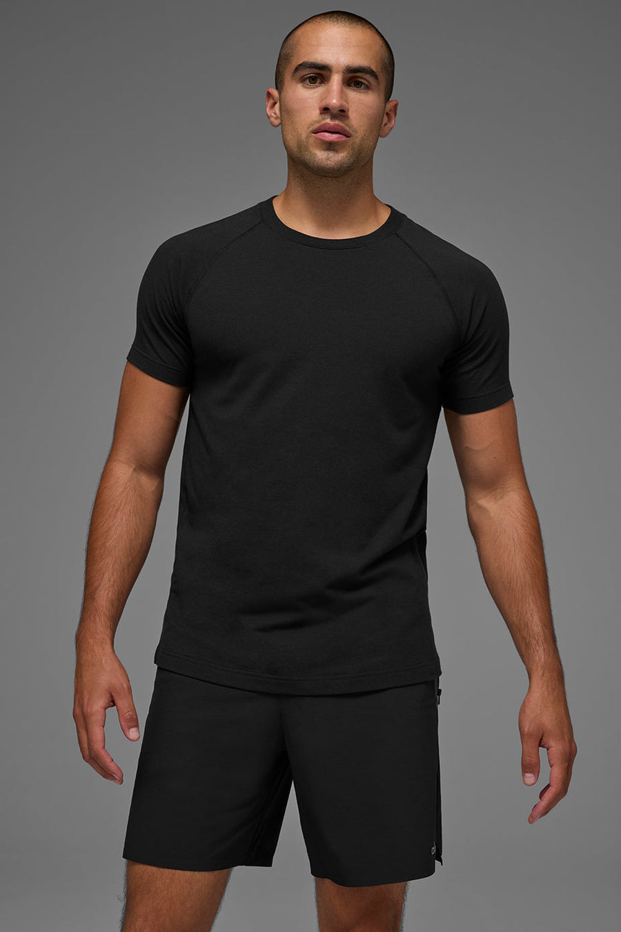 Vapor Crewneck Short Sleeve - Black
