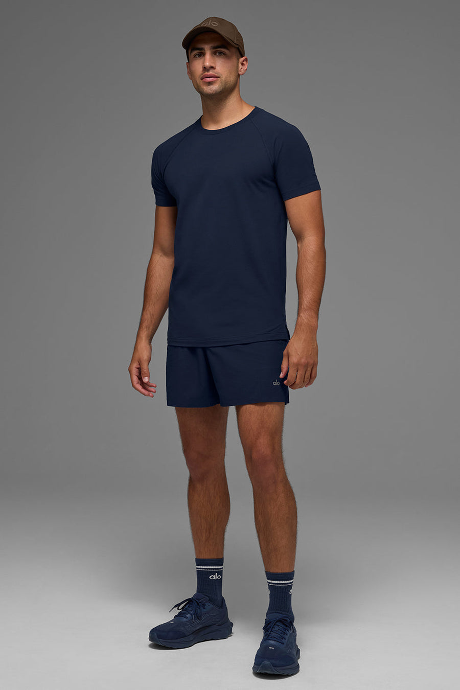 Vapor Crewneck Short Sleeve - Navy