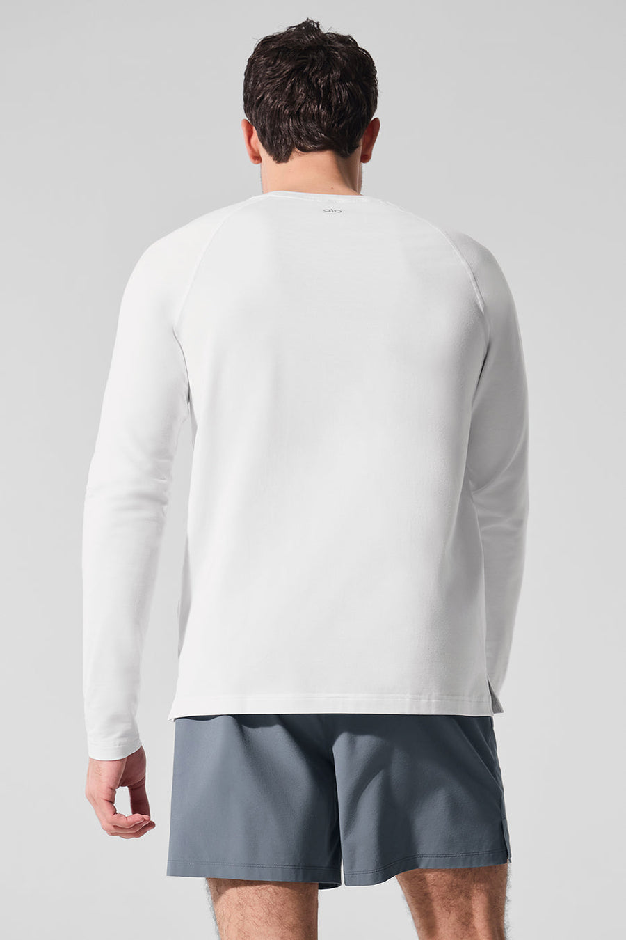 Vapor Crewneck Long Sleeve - White