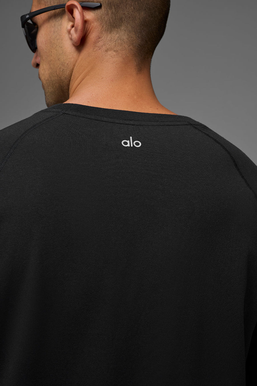 Vapor Crewneck Long Sleeve - Black