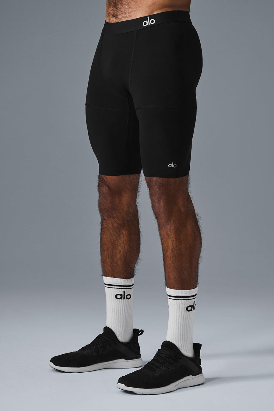 9\" Flight Compression Short - Black
