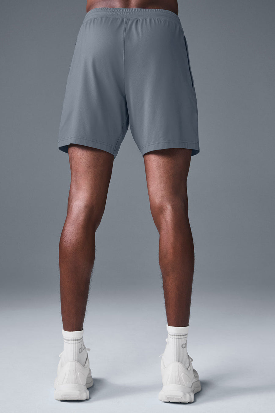 7\" Conquer React Performance Short - Steel Grey