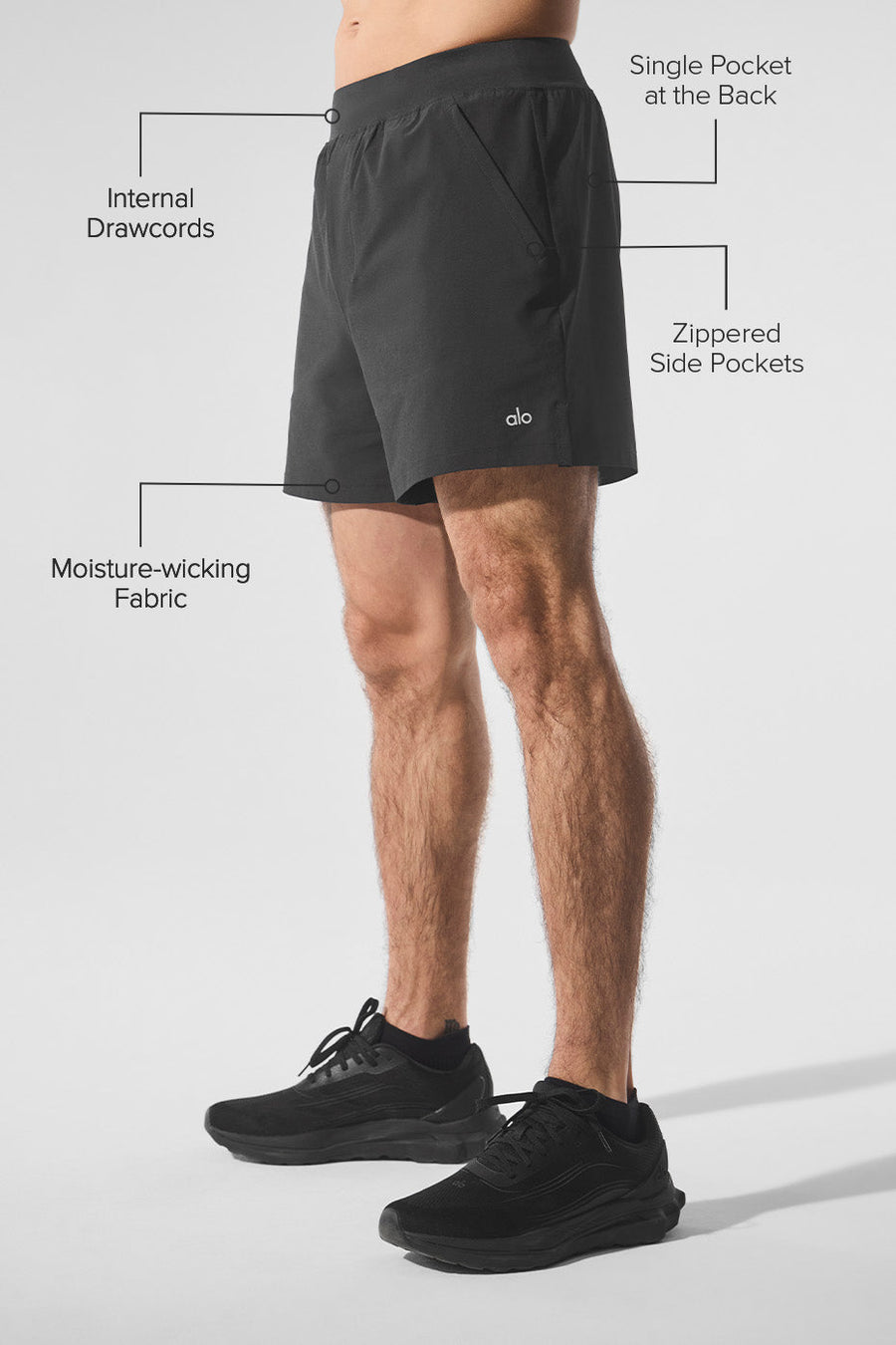 5\" Repetition Short - Anthracite