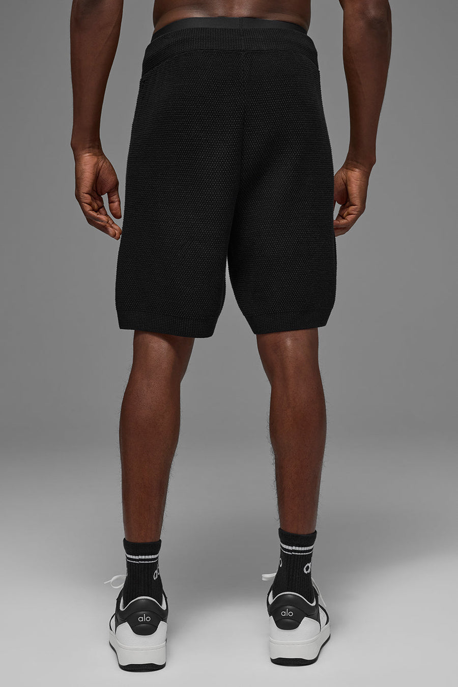 7\" Sports Club Sweater Knit Short - Black