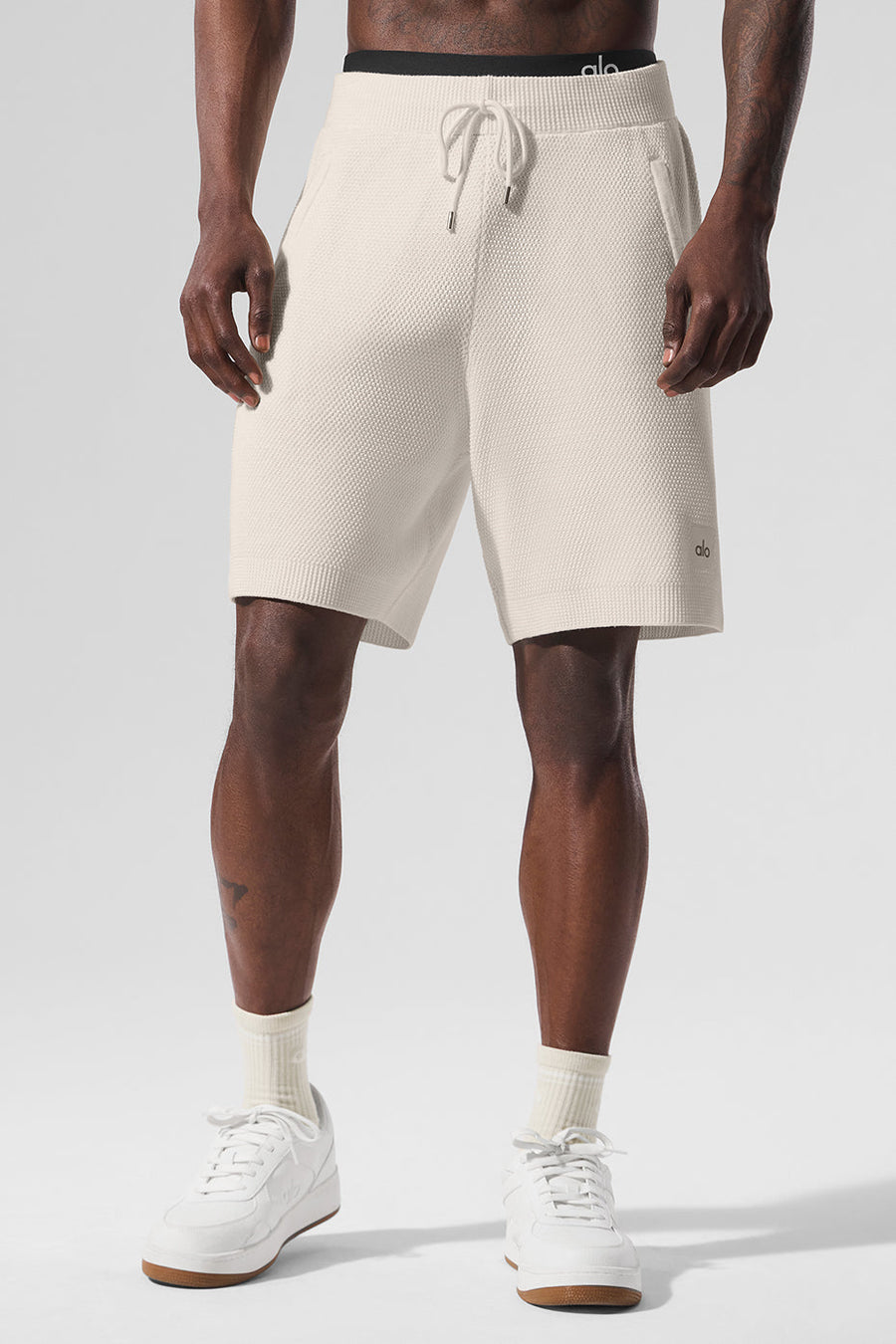 7\" Sports Club Sweater Knit Short - Ivory