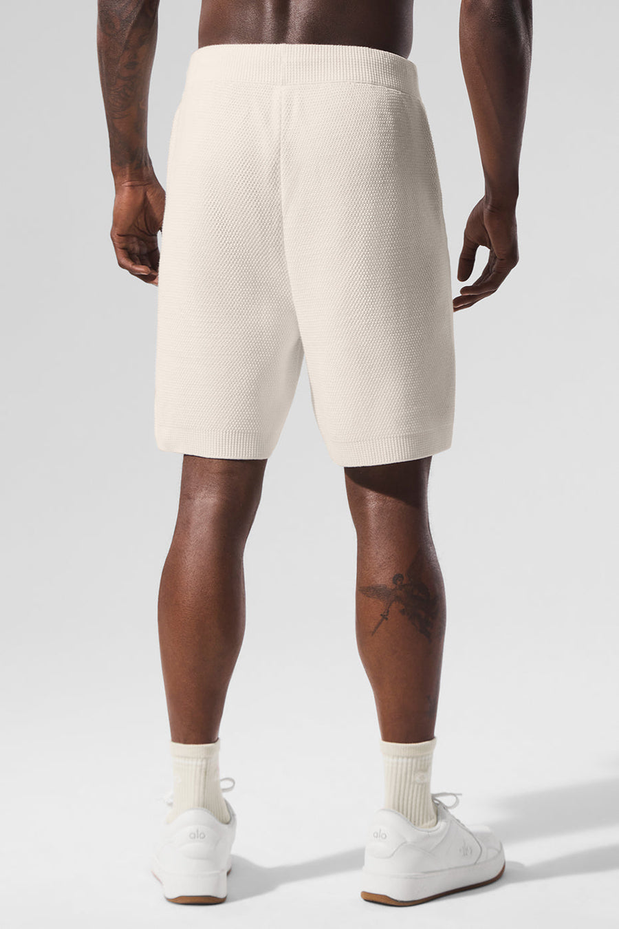 7\" Sports Club Sweater Knit Short - Ivory