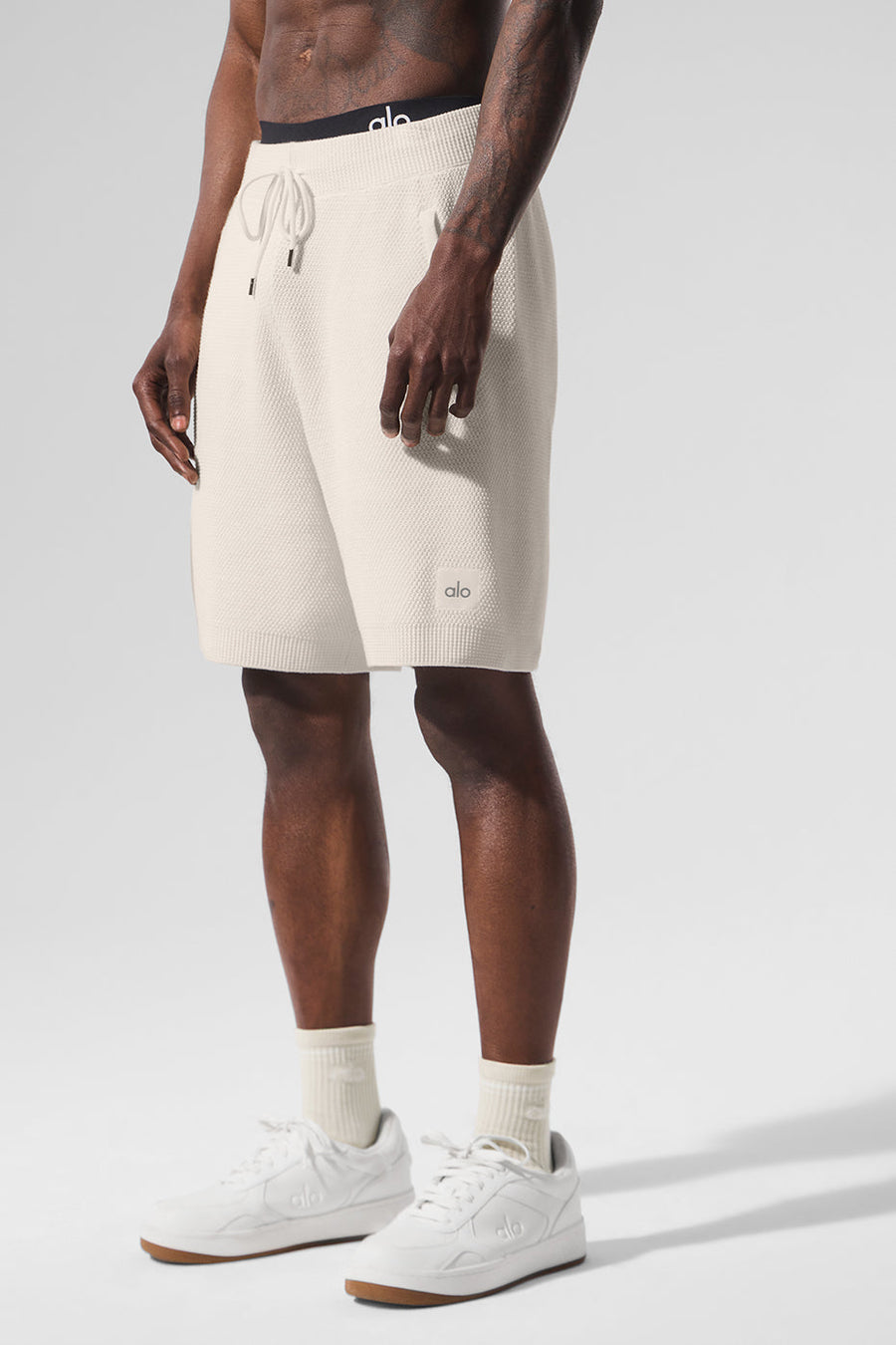 7\" Sports Club Sweater Knit Short - Ivory