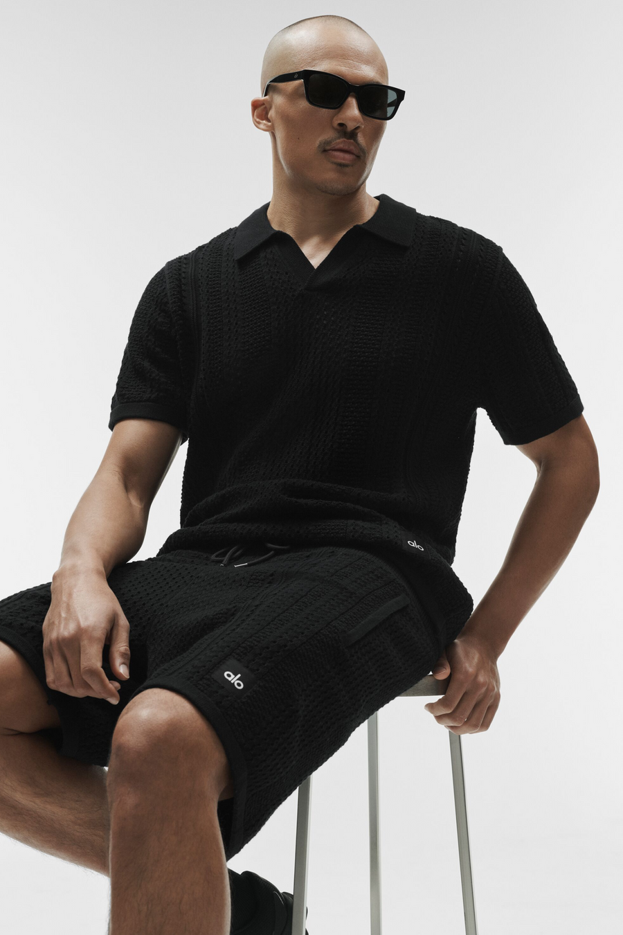7\" Coastline Knit Short - Black
