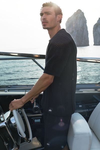 7\" Coastline Knit Short - Black