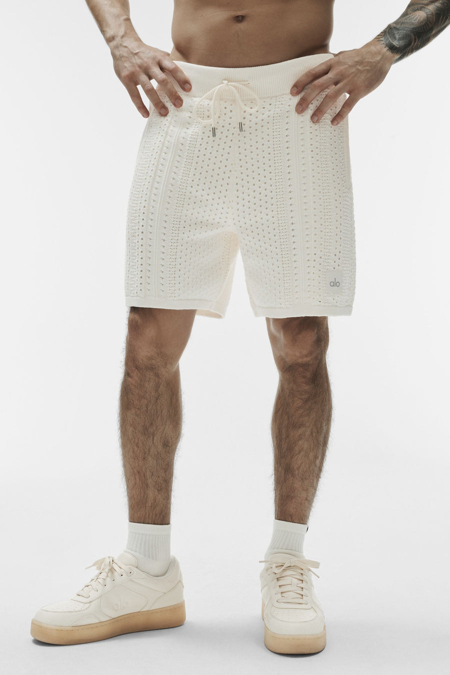 7\" Coastline Knit Short - Ivory
