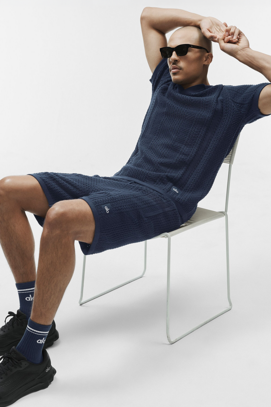 7\" Coastline Knit Short - Navy