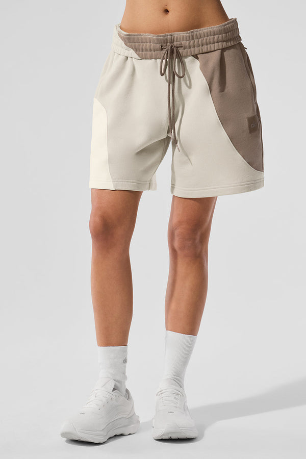 7\" Make Waves Short - Ivory/Bone/Gravel