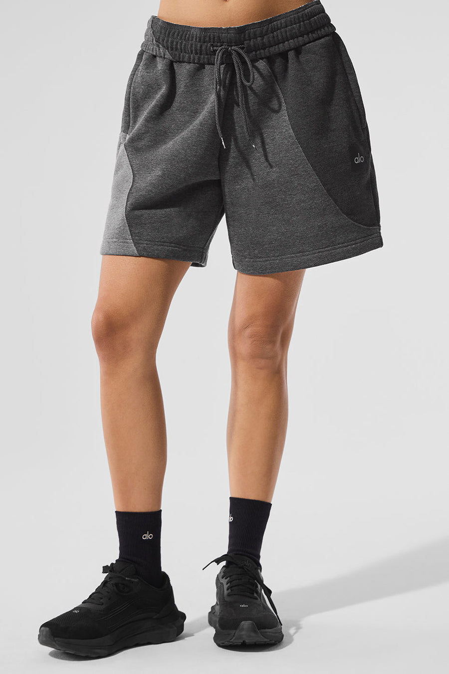 7\" Make Waves Short - Dark Heather Grey Tonal