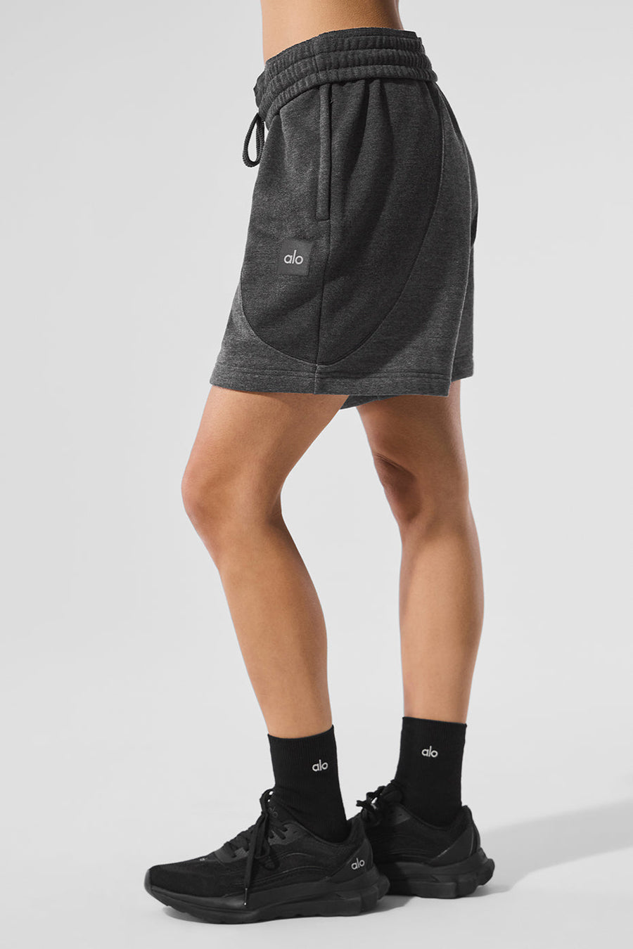 7\" Make Waves Short - Dark Heather Grey Tonal