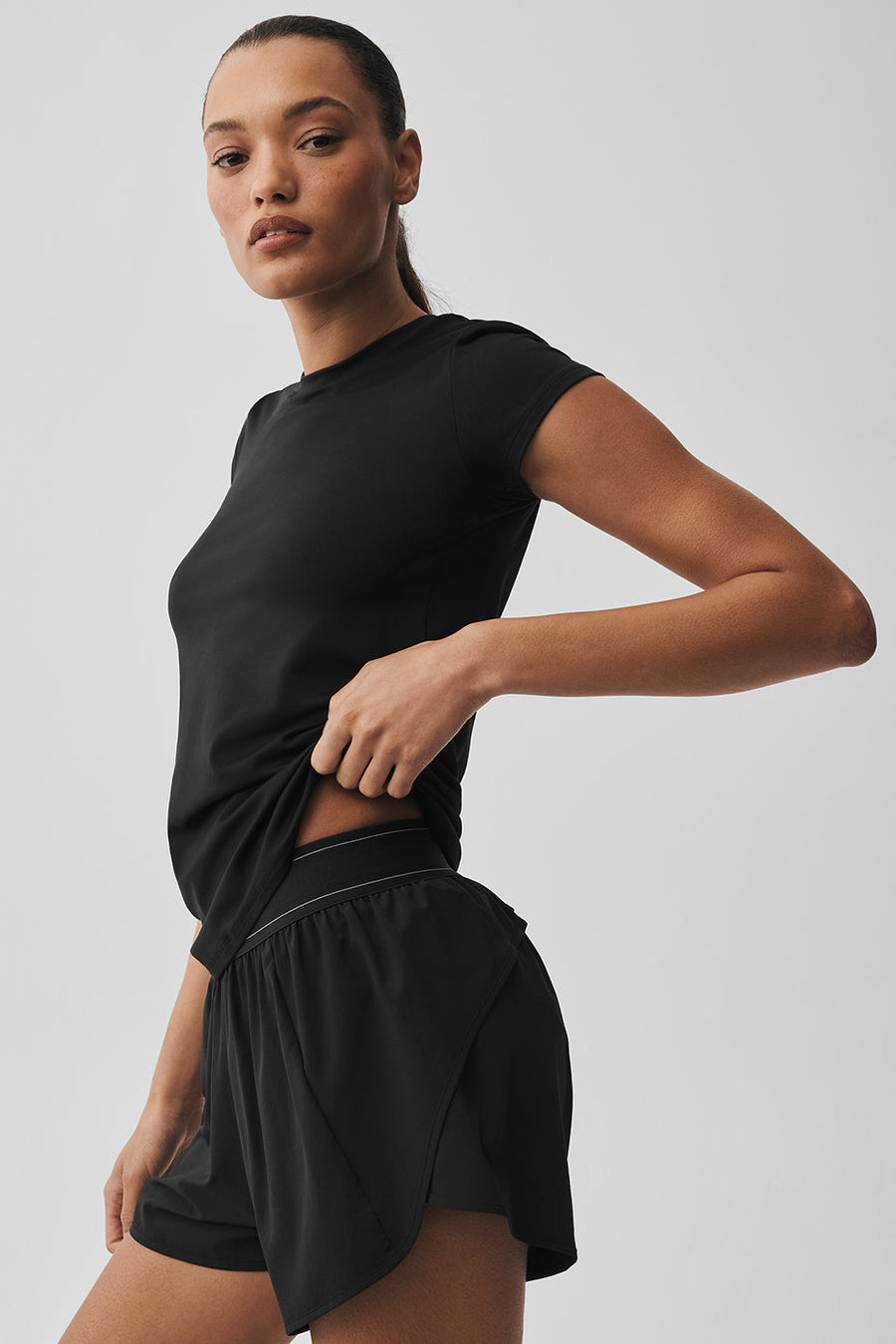 Ultrasoft Finesse Tee - Black