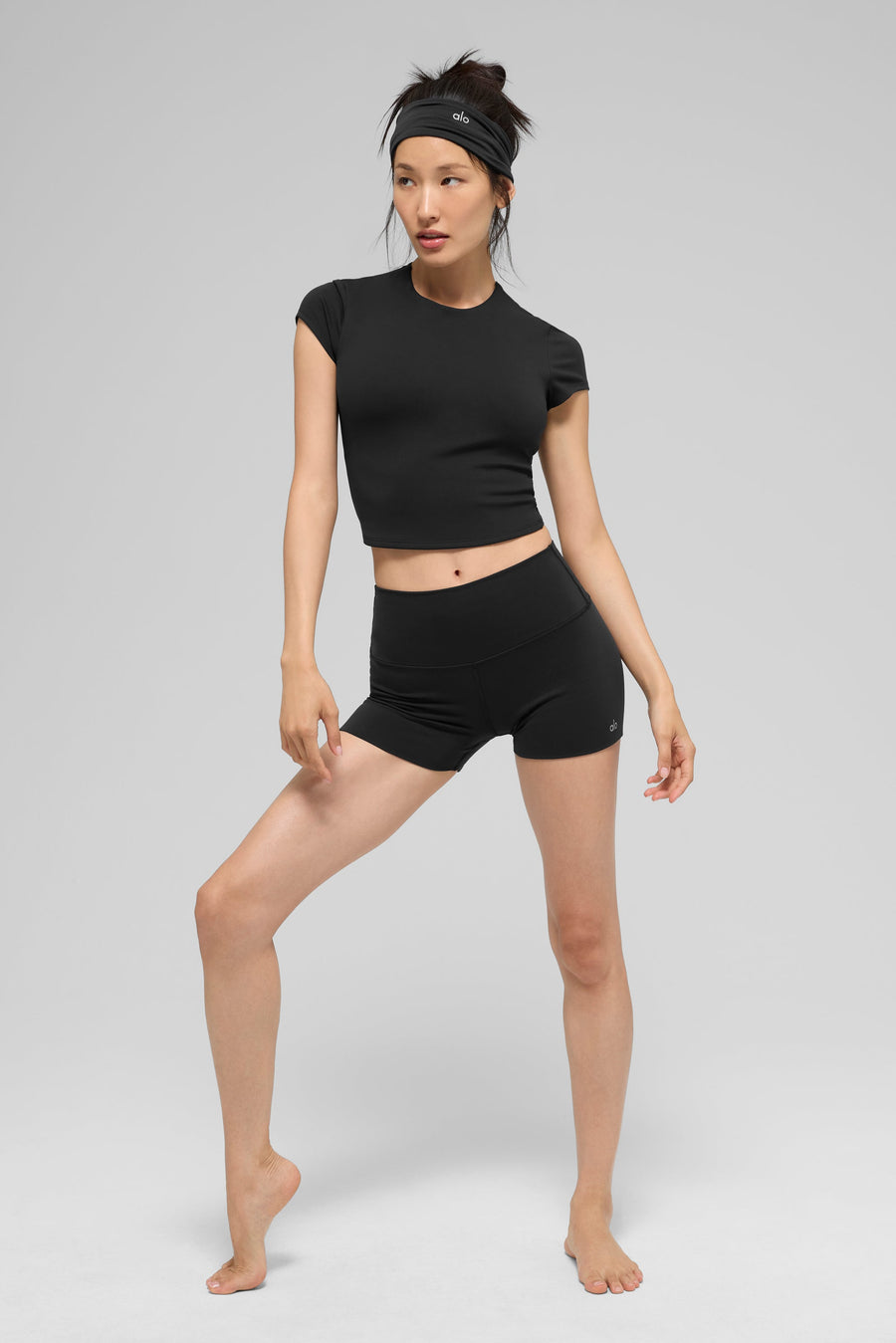 Softsculpt Precision Short Sleeve Top - Black