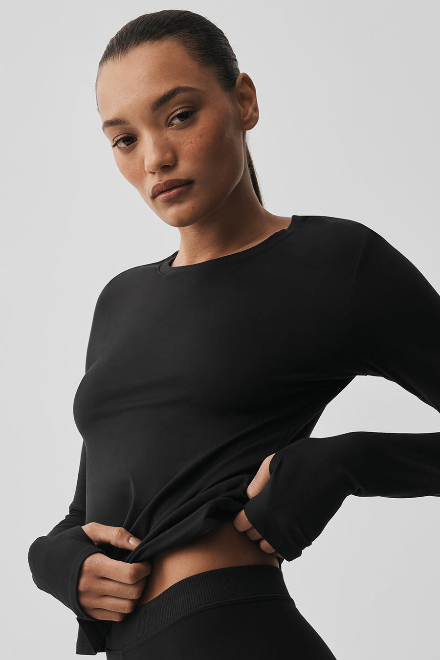 Ultrasoft Finesse Long Sleeve - Black
