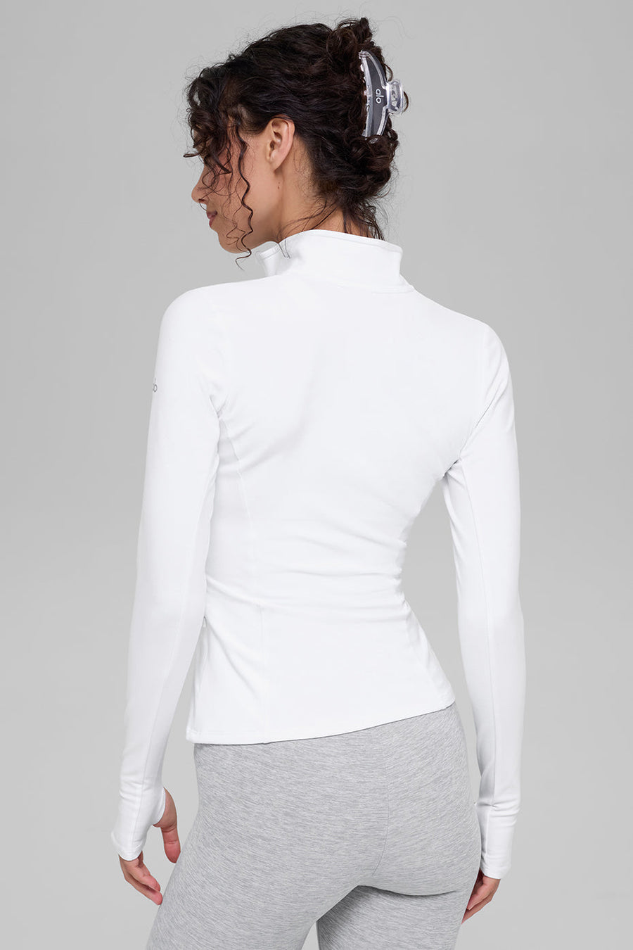Ultrasoft 1/2 Zip Rapid Pullover - White