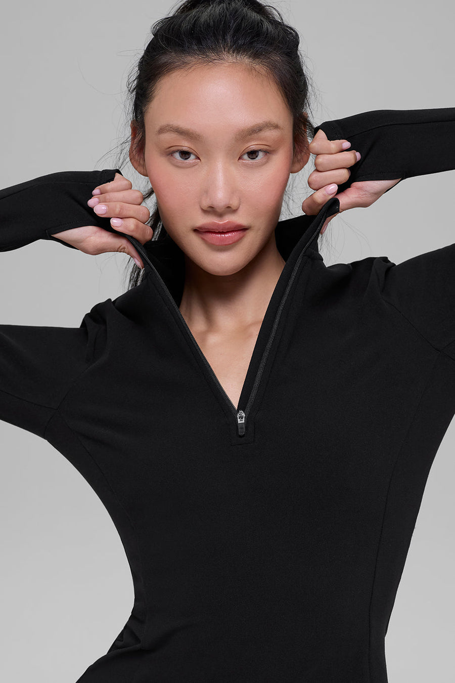Ultrasoft 1/2 Zip Rapid Pullover - Black