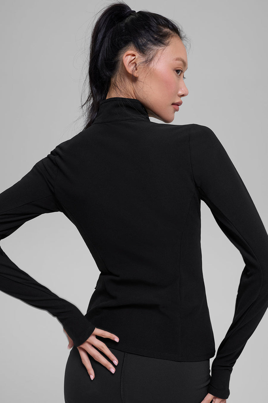 Ultrasoft 1/2 Zip Rapid Pullover - Black