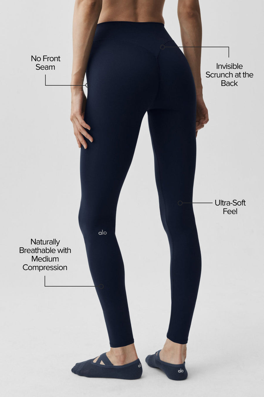 Softsculpt 7/8 Define Legging - Navy