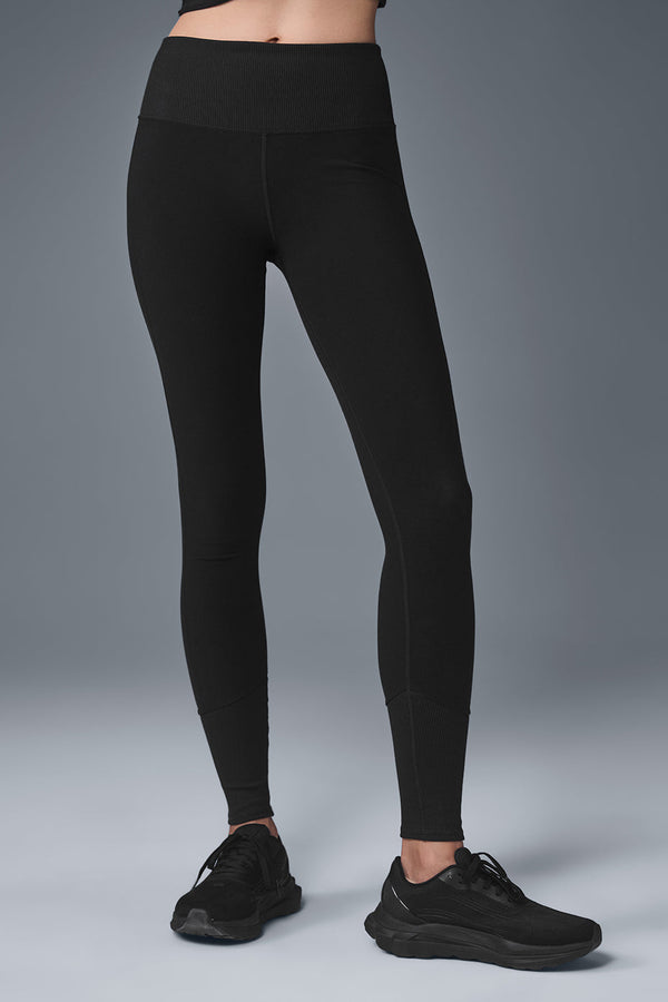 High-Waist Ultrasoft Lounge Legging - Black