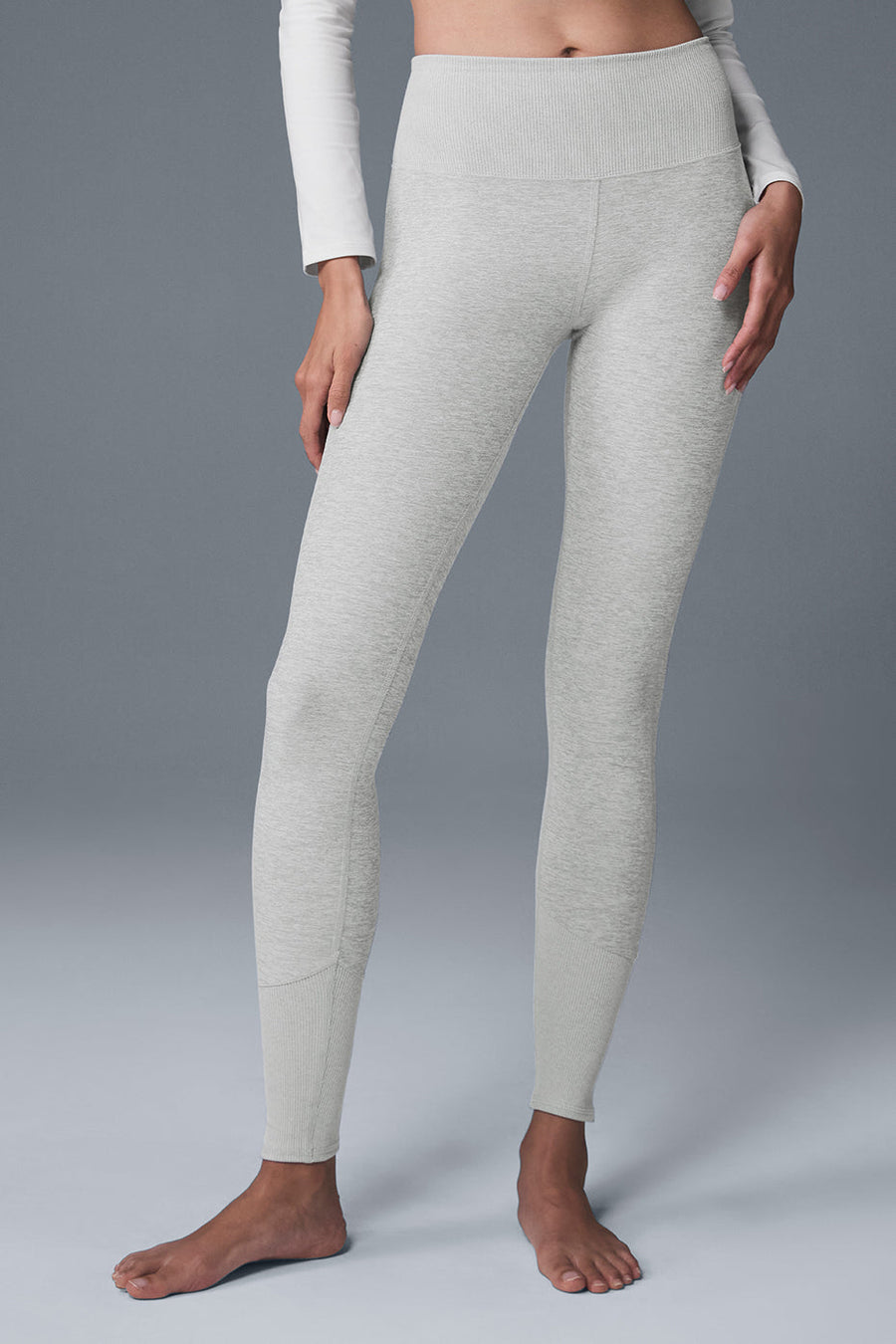 High-Waist Ultrasoft Lounge Legging - Athletic Heather Grey