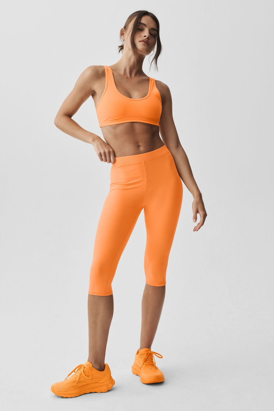 Ultrasoft Center Stage Bra - Satsuma Breeze