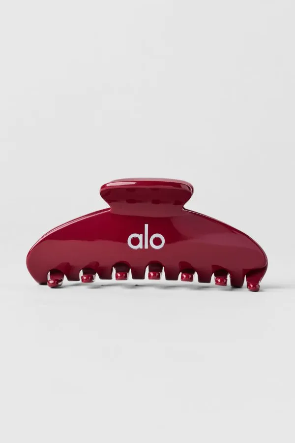 90's Claw Clip - Summer Romance Red