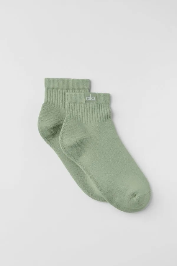 Quarter Crew Street Sock - Dune Grass