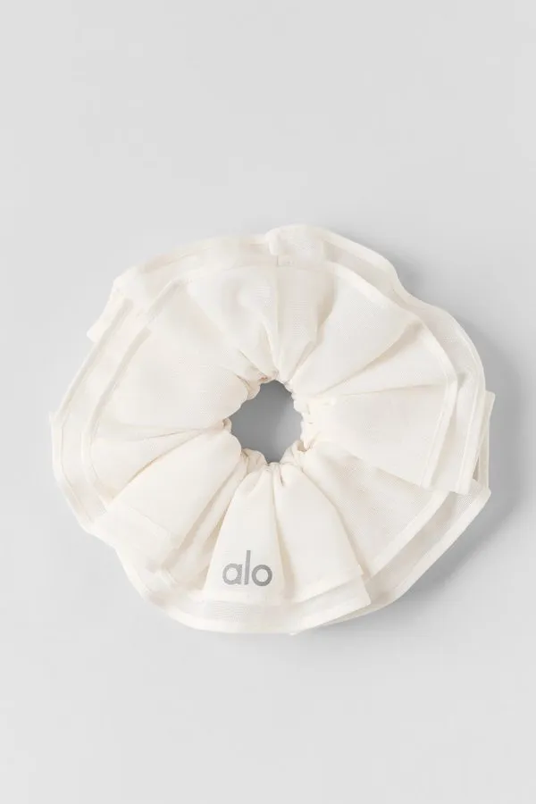 Mesh Sweet Nothing Oversize Scrunchie - Ivory