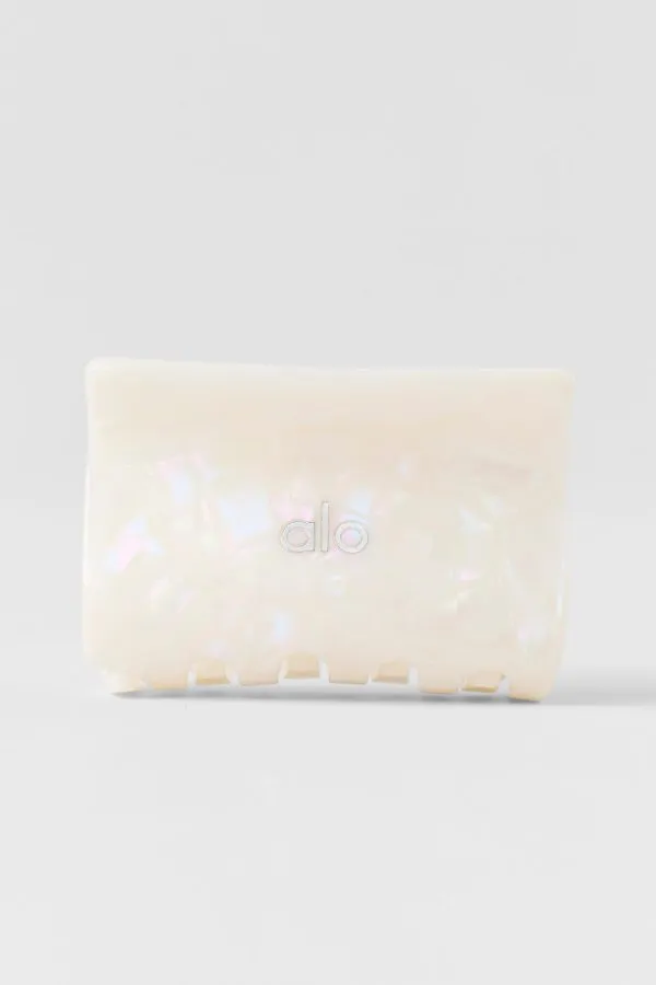 Effortless Claw Clip - White Pearl