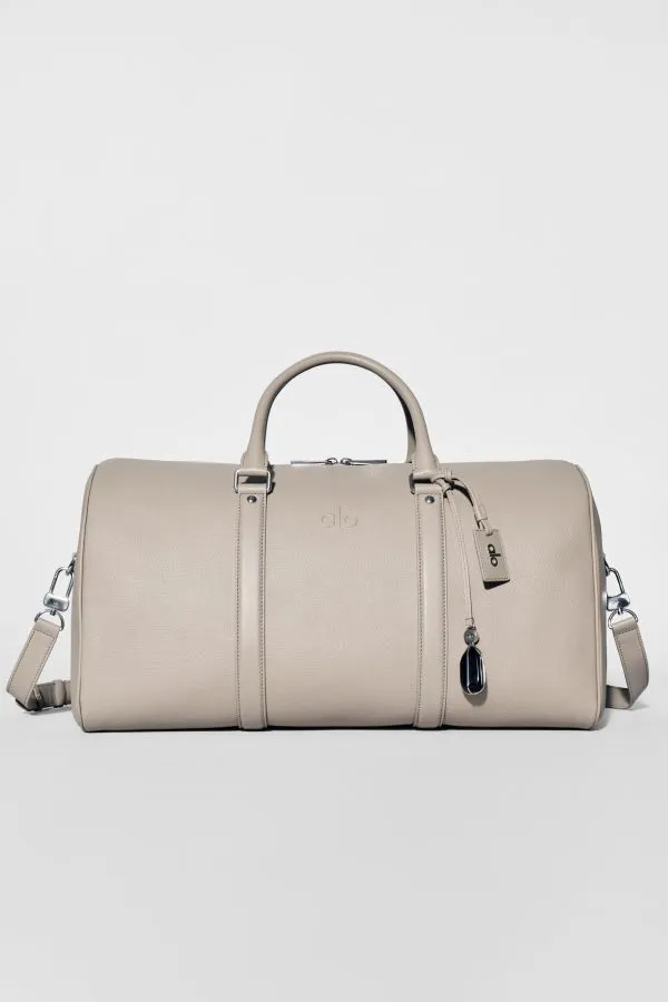 Voyage Duffle - Gravel Leather