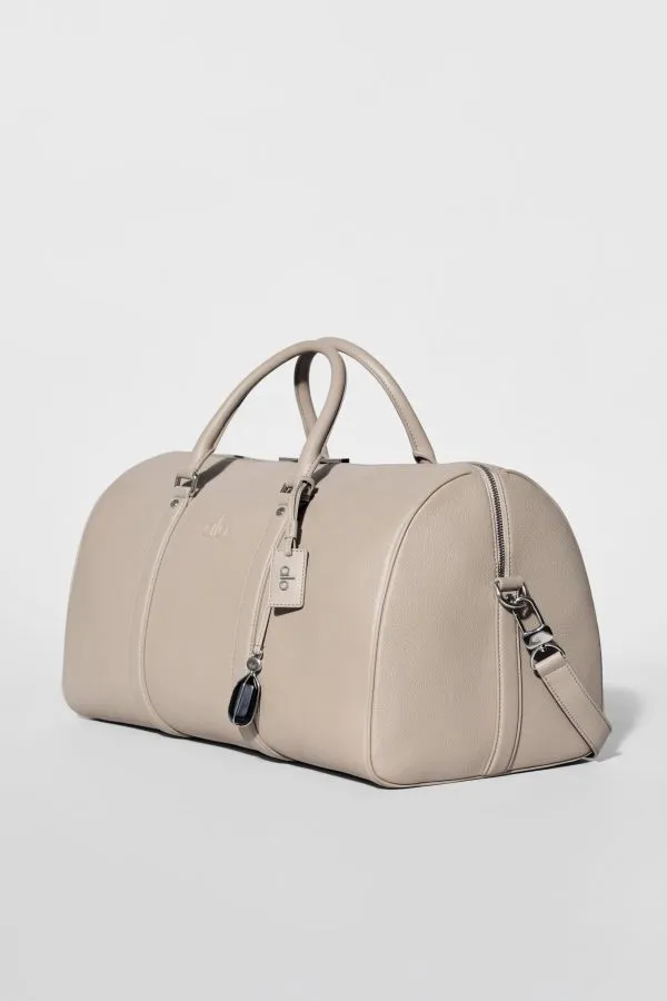 Voyage Duffle - Gravel Leather