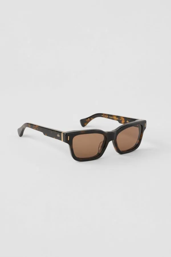Rectangle Sunglasses - Tortoise