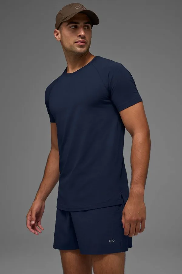 Vapor Crewneck Short Sleeve - Navy