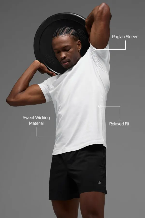 Vapor Crewneck Short Sleeve - White