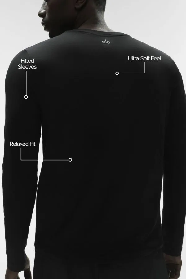 Conquer Reform Crewneck Long Sleeve - Black