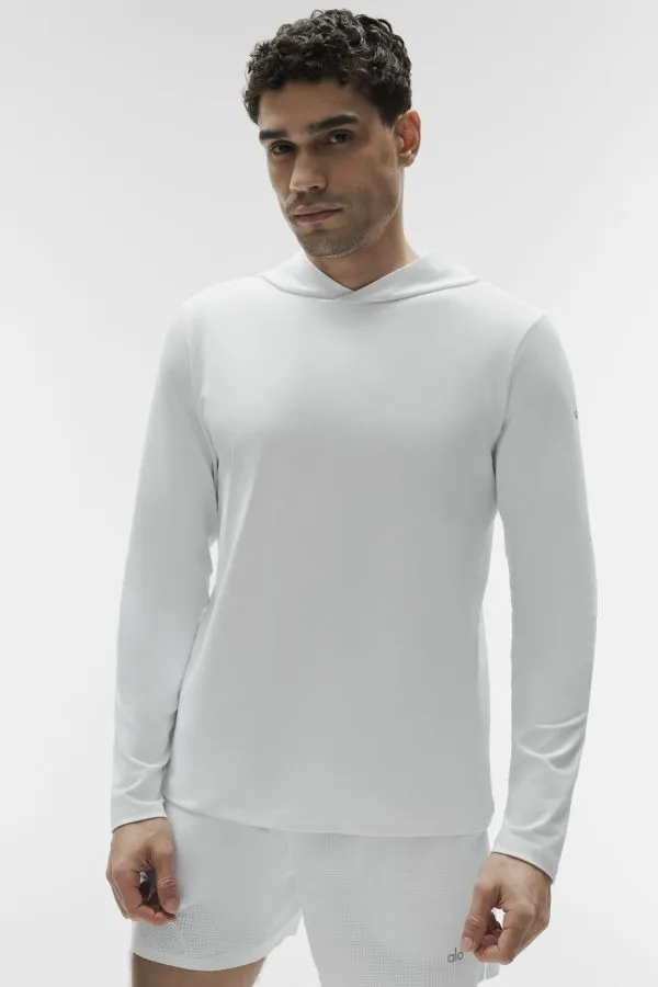 Conquer Reform Long Sleeve With Hood - White
