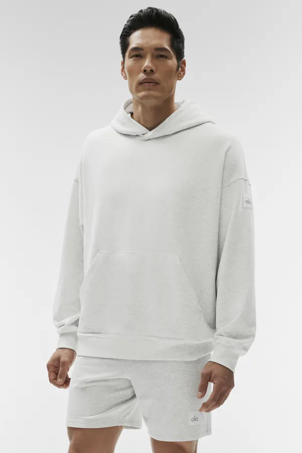 Double Take Hoodie - White Heather