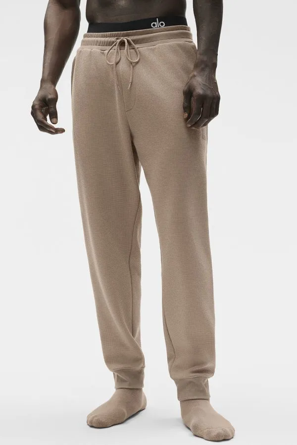 Waffle Lounge Jogger - Gravel