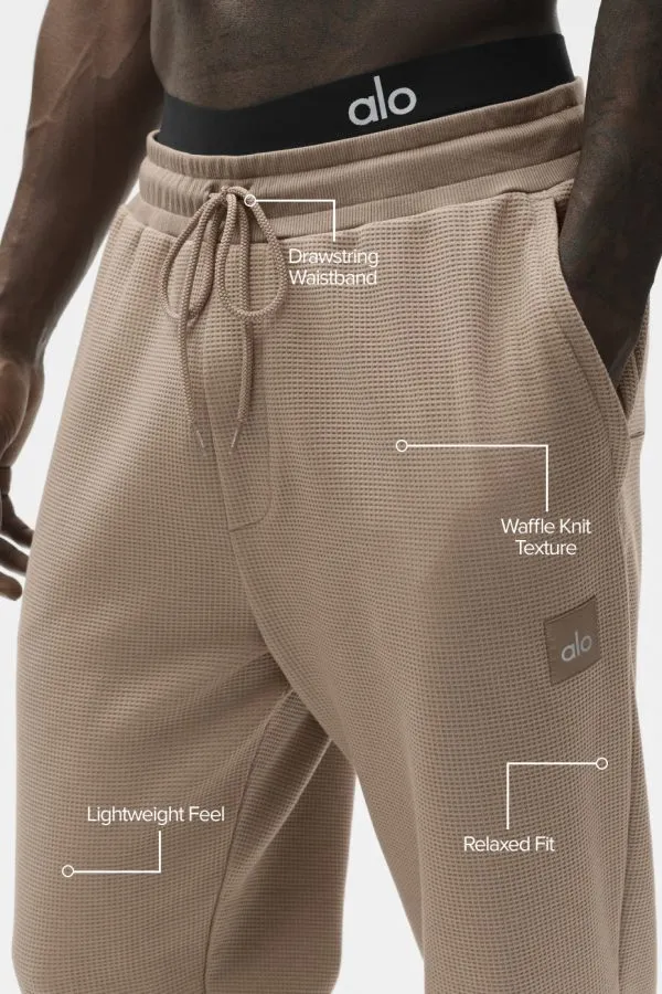 Waffle Lounge Jogger - Gravel