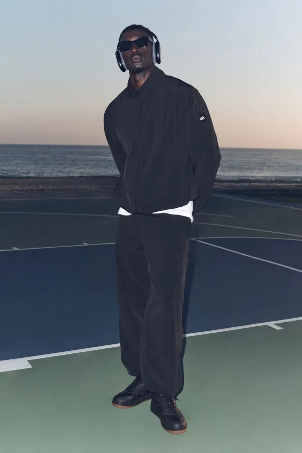 Takeaway Track Straight Leg Pant - Black