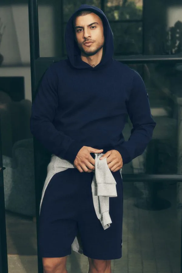 7" Waffle Lounge Short - Navy