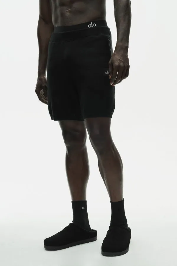 7" Cotton Cashmere Ever Soft Short - Black