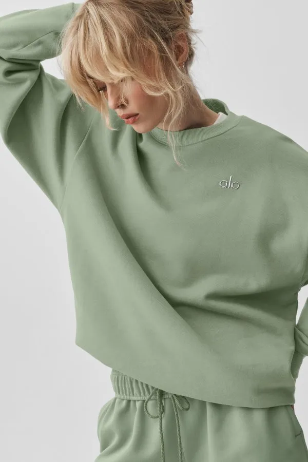 Accolade Crew Neck Pullover - Dune Grass