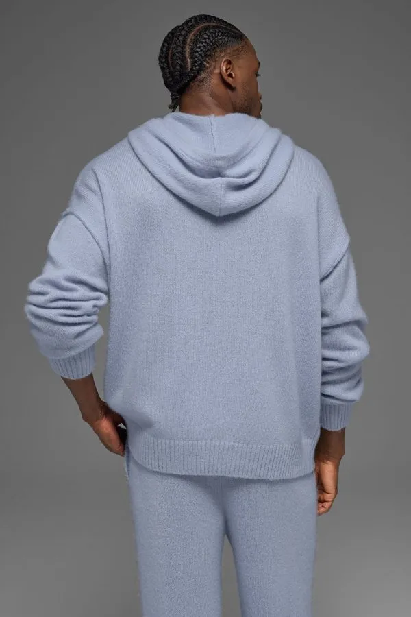 Wool Cashmere New Class Hoodie - Winter Frost